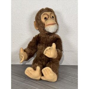 SCHUCO 12"Mohair Yes - No Monkey, c. 1950's